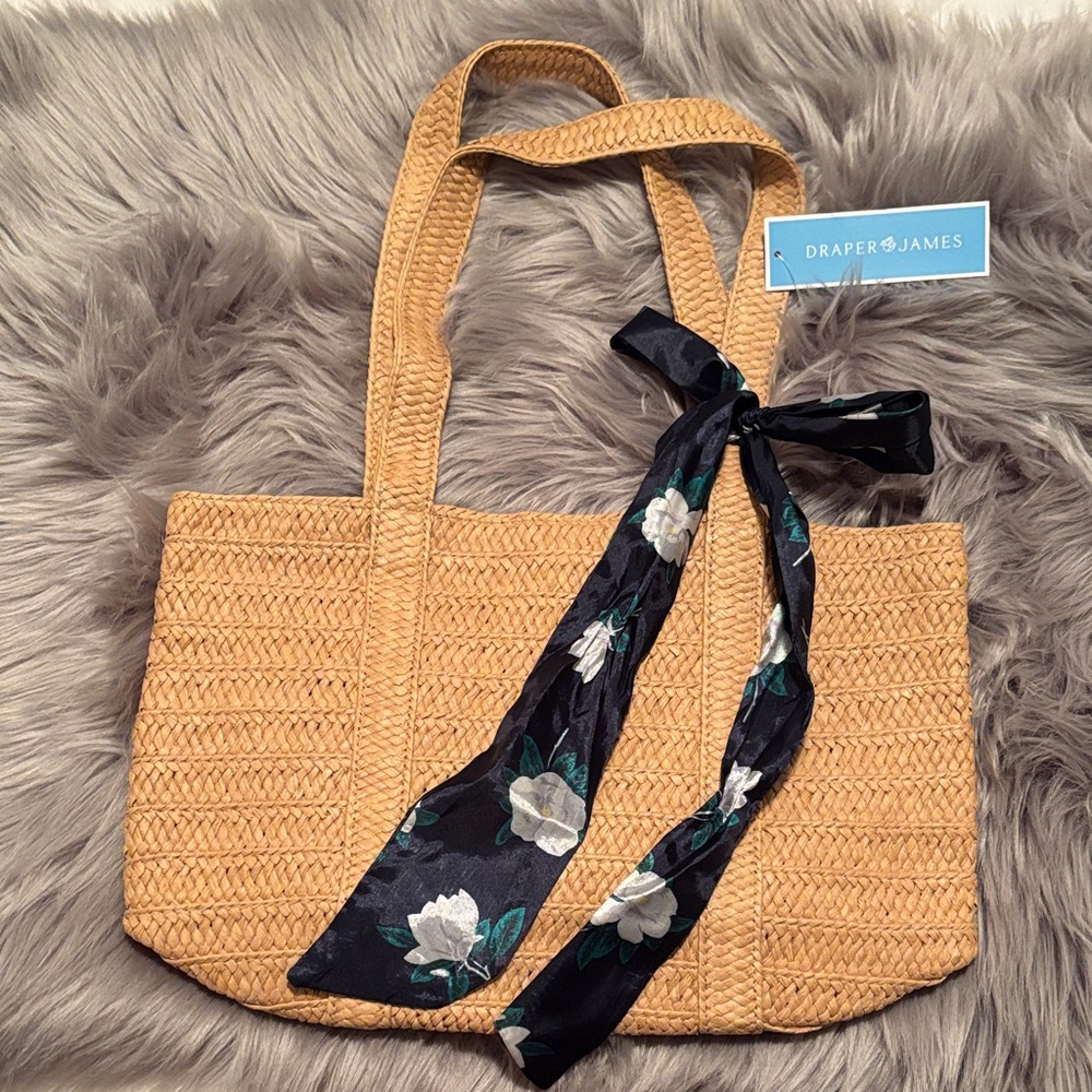 Draper James everyday straw bag